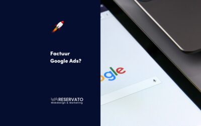 Factuur Google Ads