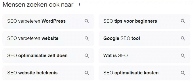google zoekwoorden analyse