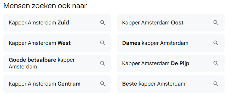 Longtail zoekwoorden vinden