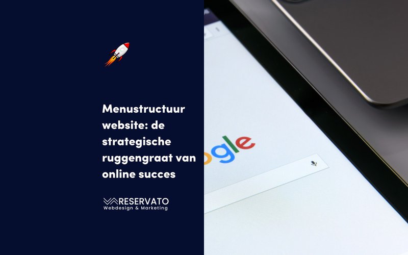 Menustructuur website