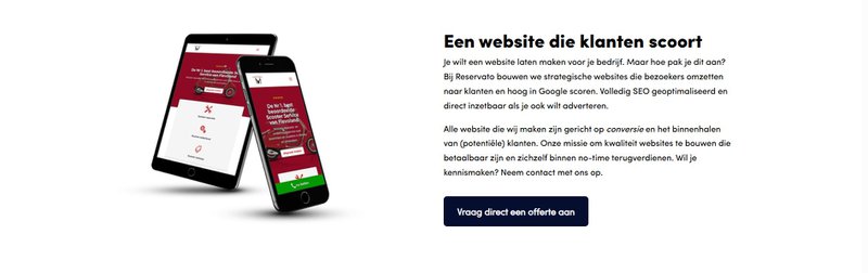 Call to action voorbeeld